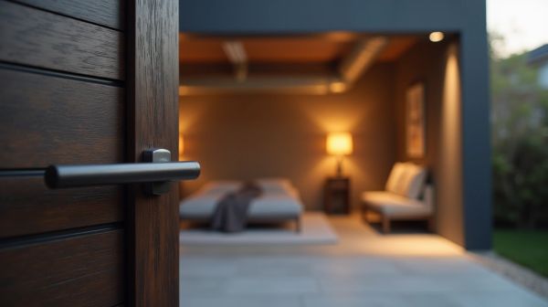 Choisir une porte isolante entre garage et maison : performance thermique et matériaux adaptés